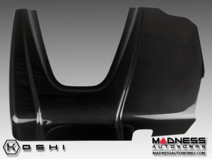 Alfa Romeo 4C Carbon Fiber Engine Cover - w/ Red Alfa Romeo Lettering Alfa Romeo 4C Carbon Fiber Engine Cover - w/ Red Alfa Romeo Lettering